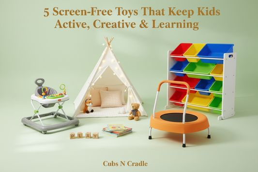 5 Screen-Free Toys That Keep Kids Active, Creative, and Learning
