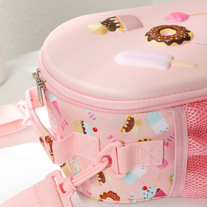 Kids Insulated Lunch Bag - Cute Portable Cooler Backpack for School & Travel, Leakproof & Thermal