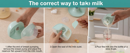 Wearable Electric Breast Pump – Hands-Free, BPA-Free, 3 Modes & 9 Levels
