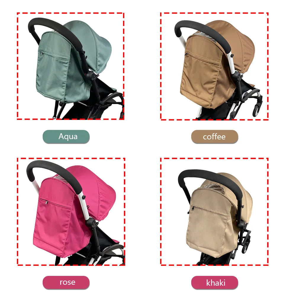 Stroller Canopy Cover & Seat Cushion Set (3pcs) | Compatible with Babyzen YOYO & YOYO2