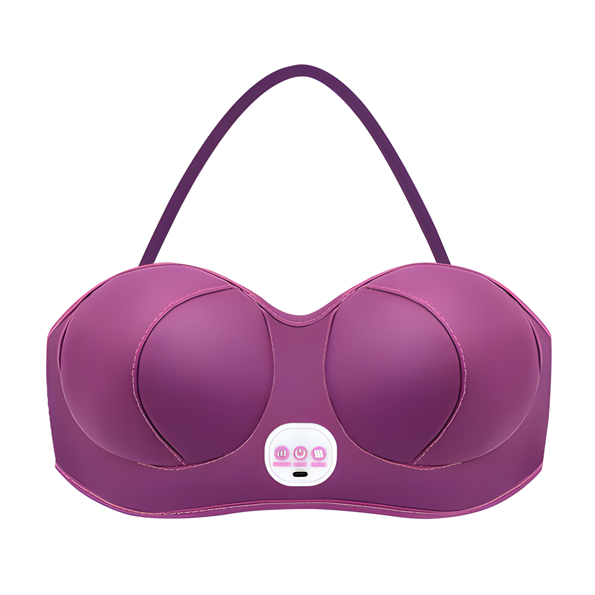 Electric Breast Massager Bra – Hot Compress, Vibration & Lymphatic Drainage