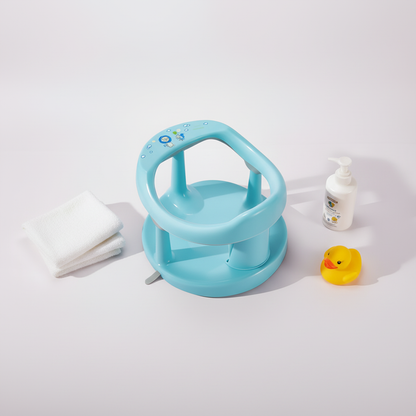 Baby bath chair flat lay