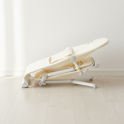 Baby bouncer folded compact