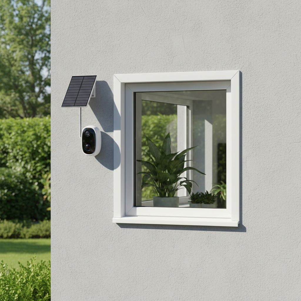 Baby monitor outdoor solar