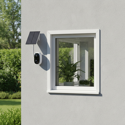 Baby monitor outdoor solar