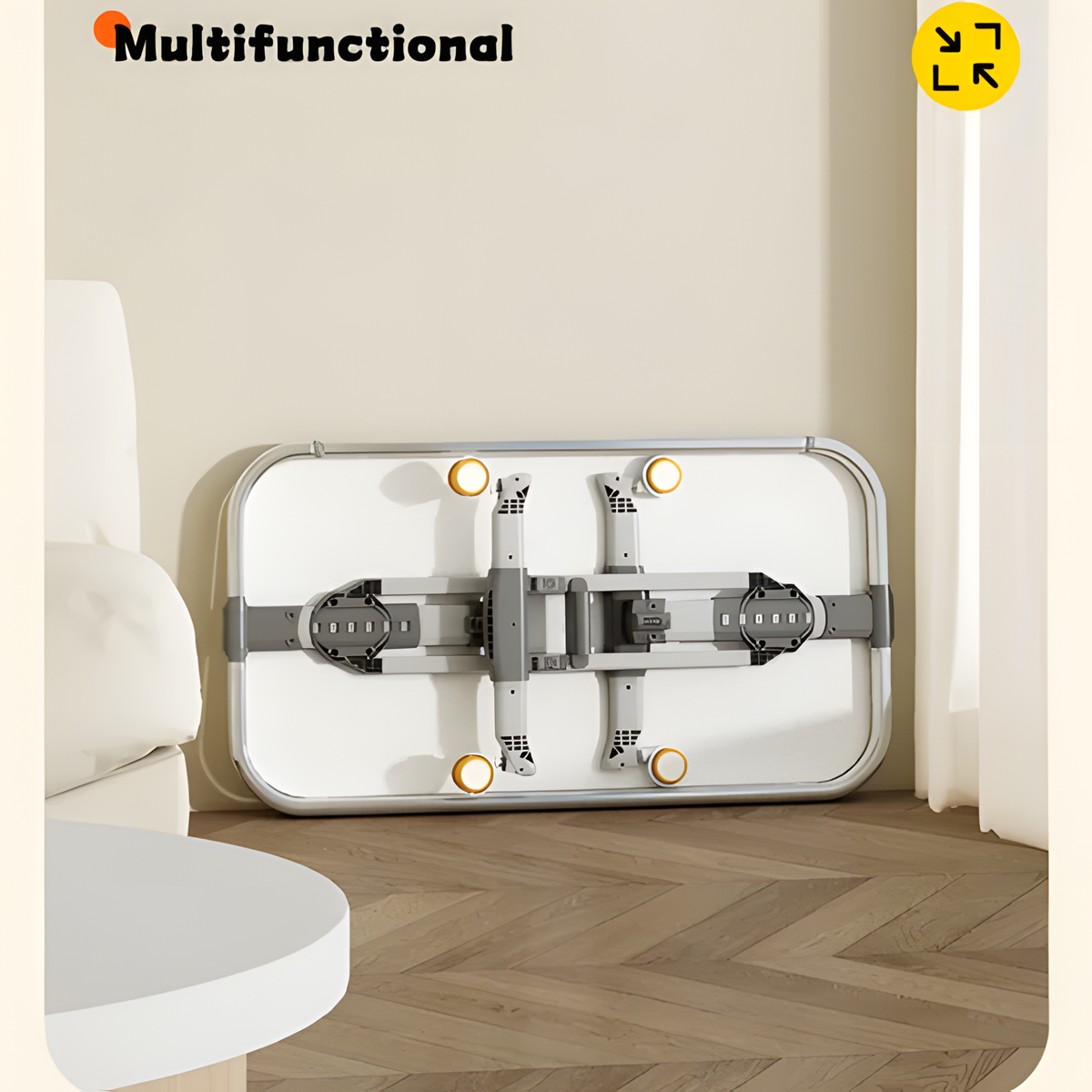 Foldable Baby Crib & Bassinet | Adjustable Height, Portable 0–2 Years