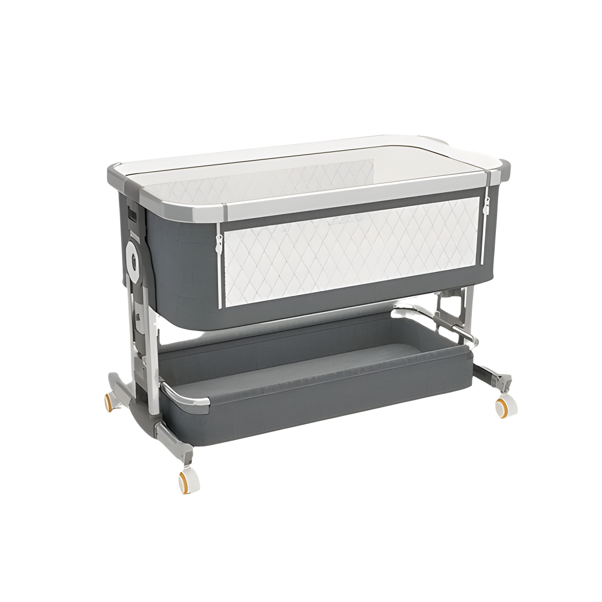 Foldable Baby Crib & Bassinet | Adjustable Height, Portable 0–2 Years