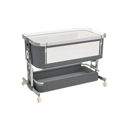 Foldable Baby Crib & Bassinet | Adjustable Height, Portable 0–2 Years