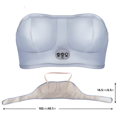 Infrared Heating Breast Massage Bra – Vibration & Hot Compress Therapy