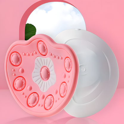 Wireless Breast Massager with Hot Compress & Red Light Therapy