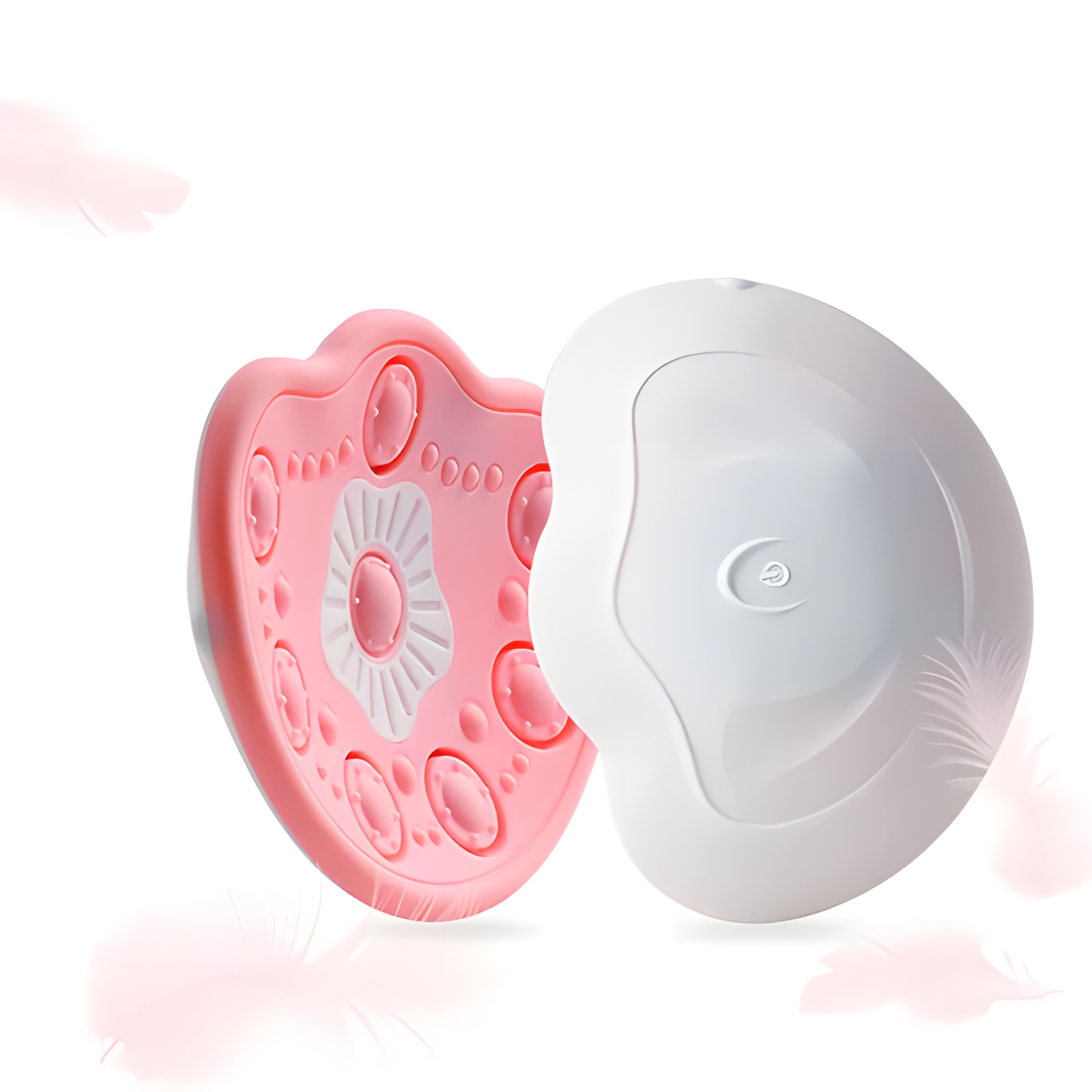 Wireless Breast Massager with Hot Compress & Red Light Therapy