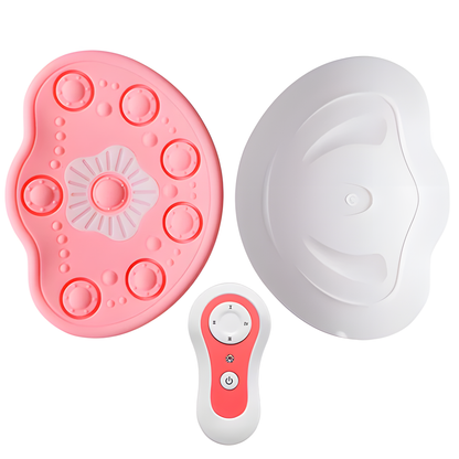 Wireless Breast Massager with Hot Compress & Red Light Therapy