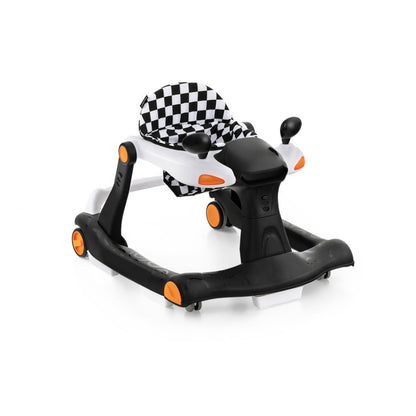 2-In-1 Foldable Activity Push Walker with Adjustable Heights