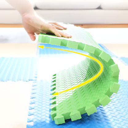 Baby Crawling Play Mat (8 Pieces) | 2.5cm Thick Non-Slip Foam Puzzle Gym Mat for Kids