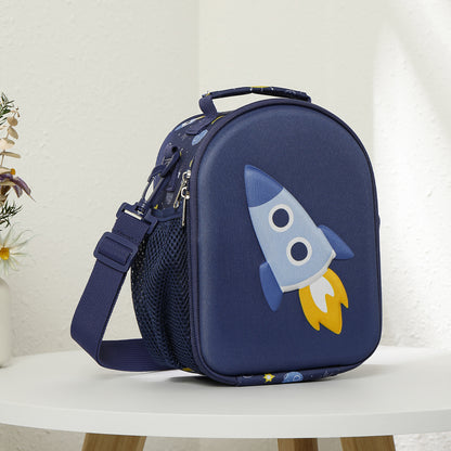 Kids Insulated Lunch Bag - Cute Portable Cooler Backpack for School & Travel, Leakproof & Thermal