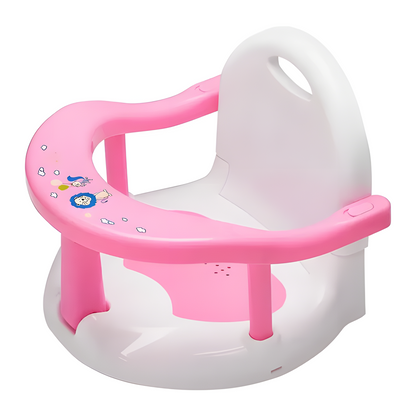 Foldable Baby Bath Seat with Suction Cups | Non-Slip Wrap-Around Bath Chair for Infants