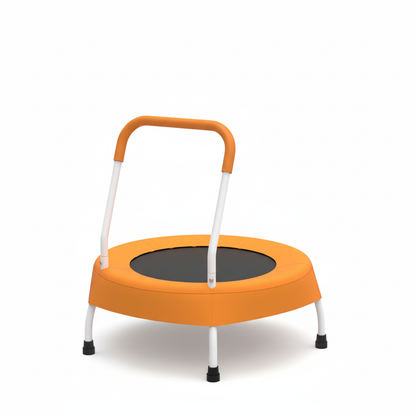 Kids Mini Trampoline Clean White Background