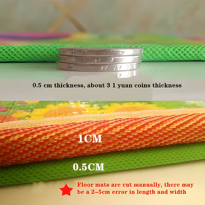 Baby Crawling Play Mat | Foldable Double-Sided Foam Safety Rug for Children (0.5cm & 1cm)