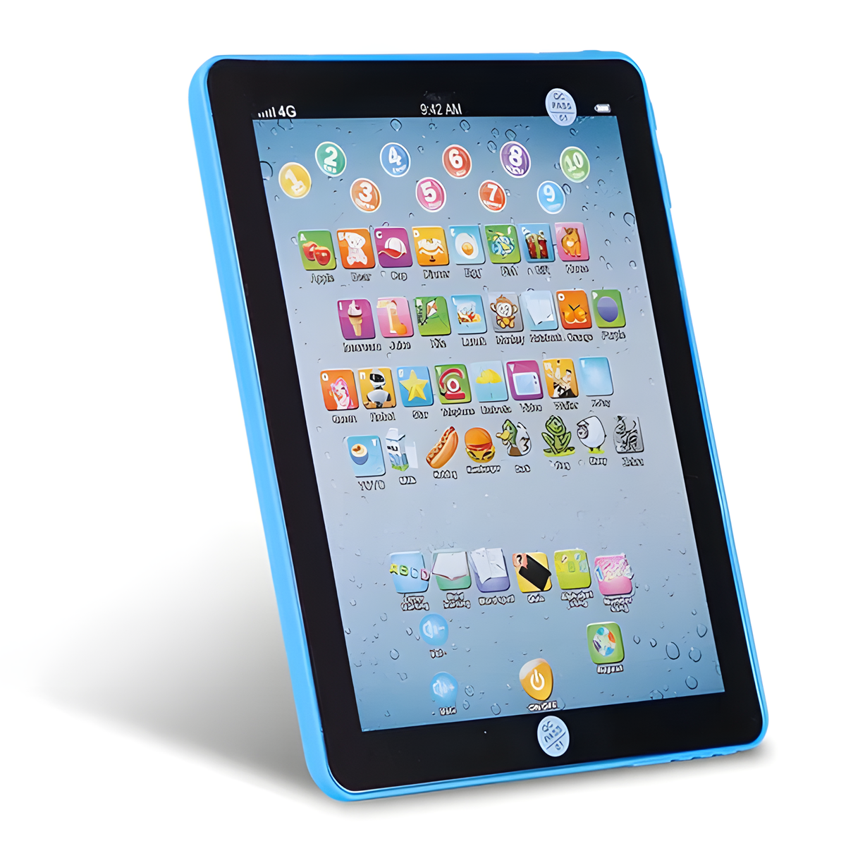 Interactive Baby Learning Tablet - Educational Touch Pad for Toddlers 1-6, Musical Toy with Alphabet & Animal Sounds