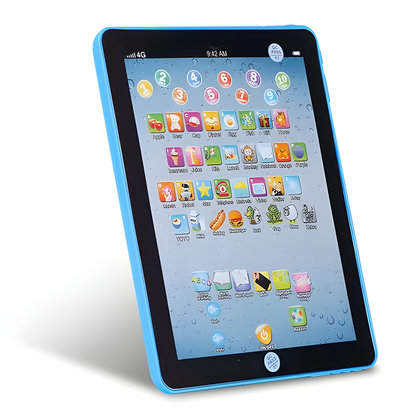 Interactive Baby Learning Tablet - Educational Touch Pad for Toddlers 1-6, Musical Toy with Alphabet & Animal Sounds