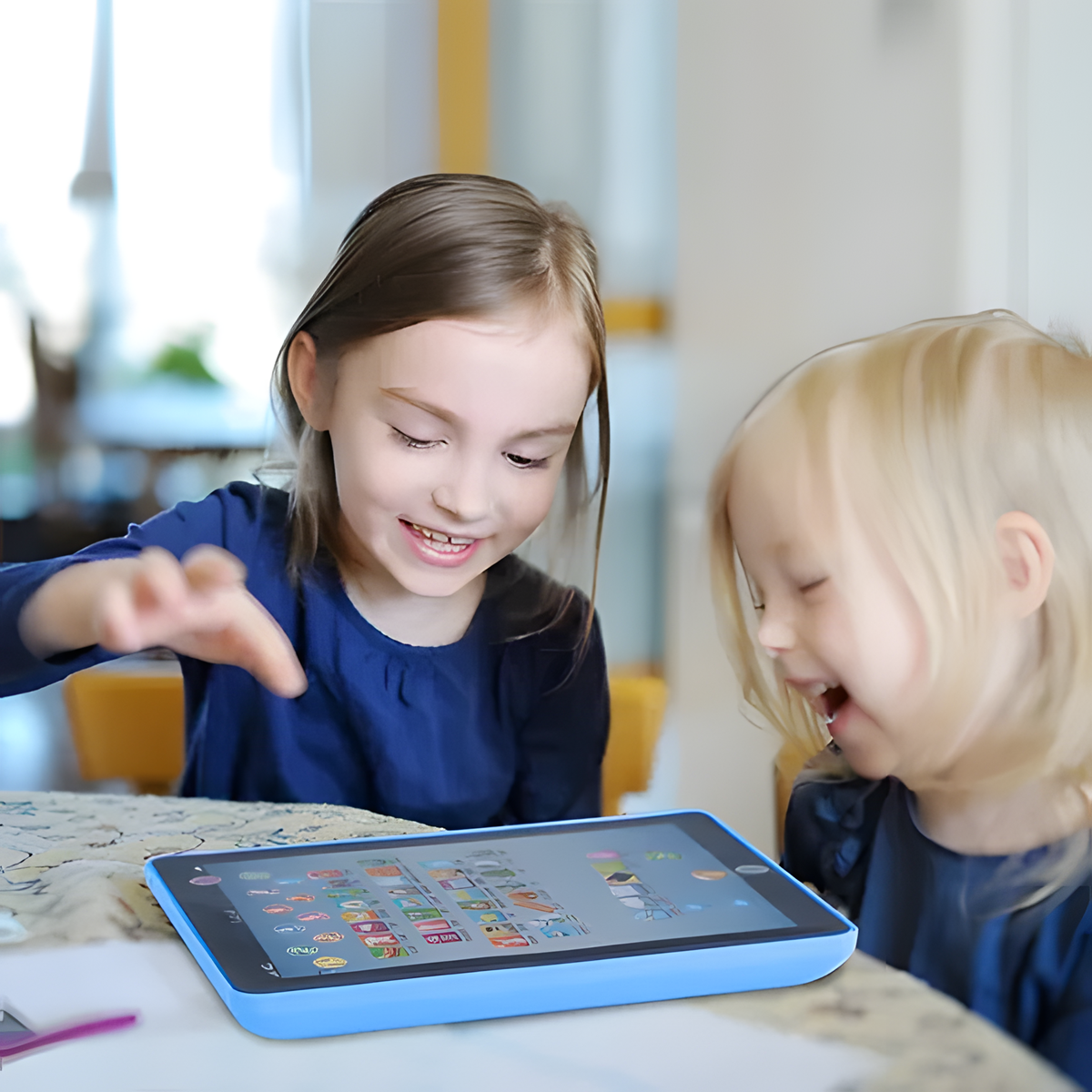 Interactive Baby Learning Tablet - Educational Touch Pad for Toddlers 1-6, Musical Toy with Alphabet & Animal Sounds