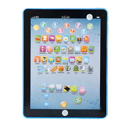 Interactive Baby Learning Tablet - Educational Touch Pad for Toddlers 1-6, Musical Toy with Alphabet & Animal Sounds