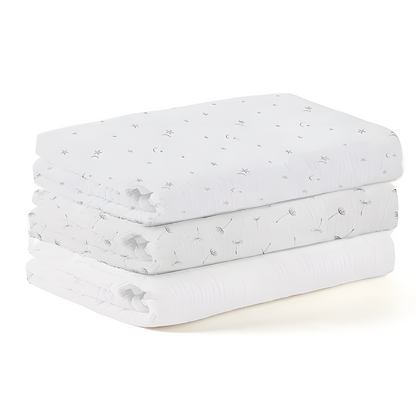 Muslin Baby Swaddle Blankets (3-Pack) | Soft Breathable Newborn Wrap for Boys & Girls