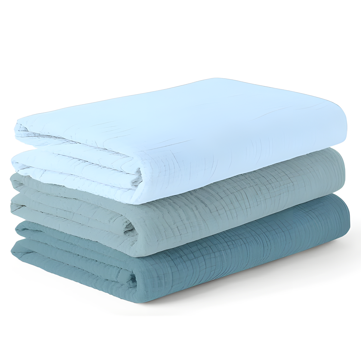 Muslin Baby Swaddle Blankets (3-Pack) | Soft Breathable Newborn Wrap for Boys & Girls