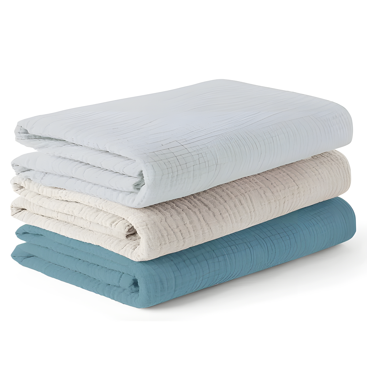 Muslin Baby Swaddle Blankets (3-Pack) | Soft Breathable Newborn Wrap for Boys & Girls