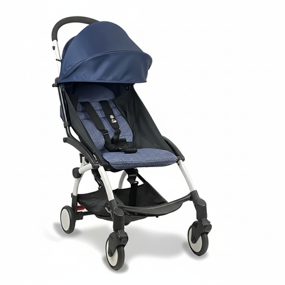 Navy Blue Babyzen YOYO Stroller - White Background
