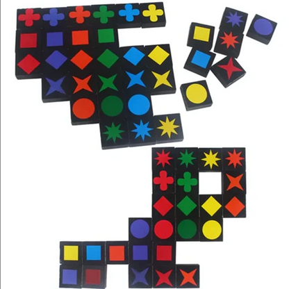 Qwirkle Wooden Board Game for Kids & Adults