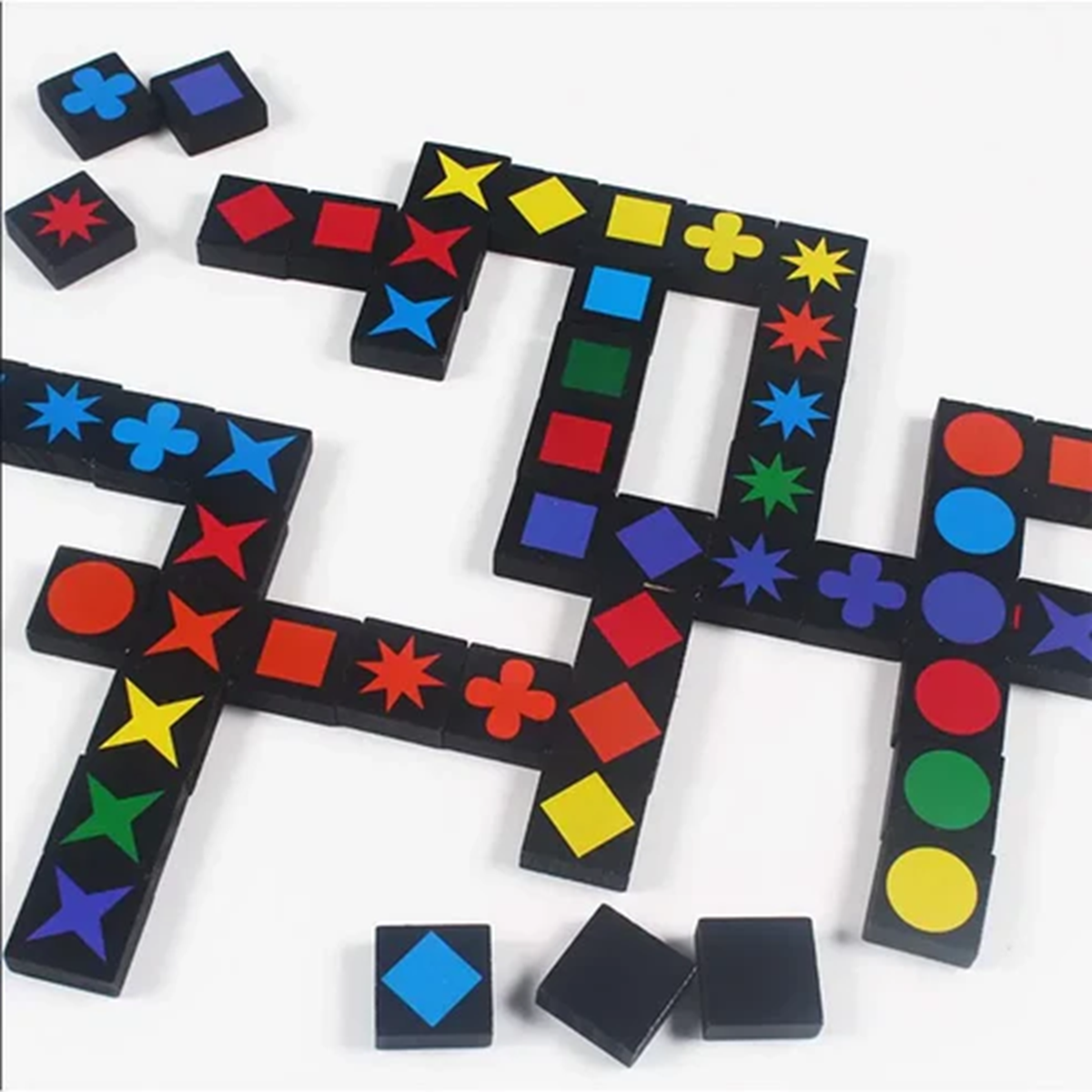 Qwirkle Wooden Board Game for Kids & Adults