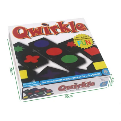 Qwirkle Wooden Board Game for Kids & Adults