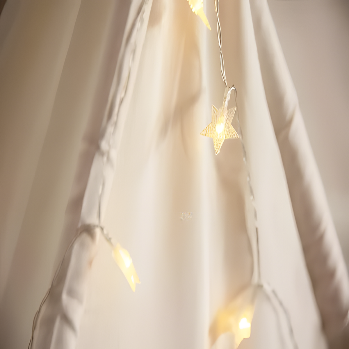 Kids Teepee Tent with Curtain | Foldable Indoor Play House for Toddlers | Boys & Girls Ages 3–12 (1.35m & 1.6m)